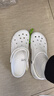 crocs卡骆驰贝雅洞洞鞋沙滩鞋|10126 白色-100 45(290mm)  实拍图