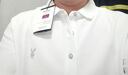 花花公子（PLAYBOY）T恤男短袖夏季男士polo衫翻领商务休闲上衣服高端男装 白色 XL 实拍图