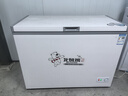 北极熊（BEIJIXIONG）小冰柜家用小型冷冻保鲜迷你冷藏商用卧式冷柜储母乳柜节能省电 单门单温328升【一级能效 全国联保】 328L 实拍图