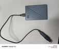 西部数据（WD）2TB 移动硬盘 兼容type-c My Passport随行版2.5英寸 灰 机械硬盘 笔记本电脑外接 大容量加密存储 实拍图