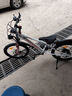 凤凰山地自行车男女变速山地车碟刹青少年儿童自行车学生单车 星际 粉白【铝架】21速+后座车灯+辐条 20寸【适合125-160cm】 实拍图