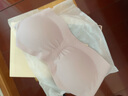 ubras虞书欣同款无尺码小奶皮轻褶文胸罩隐形无痕内衣女兰花烟背心mini 实拍图