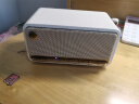 漫步者（EDIFIER）M230 高品质复古蓝牙便携音箱 桌面木质音响 立体声环绕 超长续航 贝母白 实拍图