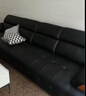 狄普牛皮艺网红意式高级感大坐深头靠可调客厅2.2米沙发床曜夜黑玉衡 实拍图