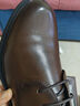 骆驼（CAMEL）皮鞋男2025秋季通勤结婚新郎绅士牛皮正装商务休闲鞋 G15S213081 棕色 40 实拍图