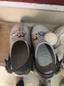 天美意厚底洞洞鞋动物城联名轻便耐磨女鞋子一脚蹬休闲凉拖鞋 蓝色 35 实拍图