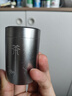 京适茶叶罐便携小茶罐铝合金属储存罐密封罐装高端茶叶盒空盒收纳盒 活动中/茶【太空银】小号 60ml 实拍图