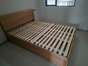 源氏木语精选橡木实木床现代简约多功能储物床北欧原木小户型大容量箱体床 橡木(有底板)高铺单床1.5*2米 实拍图