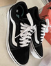 VANS范斯官方 升级款ComfyCush Old Skool舒舒服服运动鞋低帮 黑色 39 实拍图