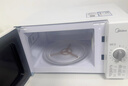 美的（Midea）快捷家用微波炉家用小型迷你360°转盘加热 旋钮操控易洁内胆时间调节20升（PM2000） 实拍图
