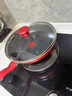 特福（Tefal）平底锅家用牛排不粘煎锅少油烟有钛煎饼锅电磁炉燃气灶通用26cm 实拍图