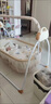 优韵康摇篮床婴儿摇摇床智能吊床电动式加长睡篮多功能宝宝睡觉便携折叠 哄娃睡眠神器-标准豪华版卡其色 实拍图