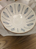 川岛屋（KAWASIMAYA）川岛屋日式拉面碗家用高级感陶瓷斗笠大碗大号面条碗高颜值汤面碗 8英寸斗笠碗(千叶) 实拍图