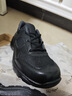 强人运动休闲鞋3515军训鞋透气户外登山跑步男鞋 日常训练鞋 黑色 40 实拍图