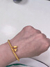 周六福古法黄金手链两世欢手链手串生日礼物计价A198922约11.53g16cm 实拍图