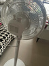 美的（Midea）【品质推荐】七叶轻音柔风电风扇/家用省电落地扇/台式电扇/广角摇头节能宿舍小型风扇 SAE35CA 实拍图
