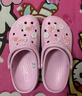 crocs卡骆驰贝雅卡骆班|205089 芭蕾粉-6TG 36/37(220mm)  实拍图