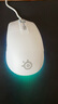赛睿（SteelSeries）Rival3 Gen 2 冰玉白 有线鼠标 全制霸电竞游戏鼠标 FPS/无畏契约/打瓦游戏专用 6键可编程 白色 实拍图