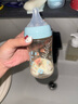 贝亲（Pigeon）新生婴儿 防胀气双把手PPSU奶瓶 240ml 丛林小兔 M号 3月+  AA218 实拍图