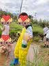 蓝鸥盾儿童赶海服男女雨鞋雨靴连体涉水裤玩水服防水涉水服YX1050 31 实拍图