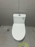 恒洁（HEGII）马桶513 家用虹吸小巨浪马桶小户型卫生间坐便器HC0513PT-350 实拍图