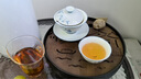 苏氏陶瓷（SUSHI CERAMICS）手绘画青竹羊脂玉瓷盖碗小套组非遗老师苏爱珍作品 实拍图