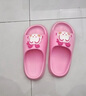 巴布豆（BOBDOG）儿童拖鞋男女童宝宝软底居家室内外夏季凉拖鞋 粉色 180码 实拍图