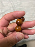 吉千年 紫金鼠手串光珠正圆佛珠文玩手串念珠三眼菩提子实心 生日礼物 紫金鼠光珠14mm 实拍图