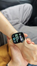 Apple/苹果 Watch Series 10 智能手表GPS款46毫米亮黑色铝金属表壳黑色运动型表带S/M MX263CH/B 实拍图