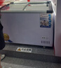 妮雪超市冰柜商用展示柜卧式冰柜商用冷柜冷藏冷冻柜雪糕柜保鲜柜冰糕柜冰淇淋柜圆弧玻璃 388雪糕柜1.1m长【铜管新款带价格条】 实拍图
