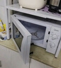 美的（Midea）家用变频微波炉平板式易清洁 800W微波速热 一键智能菜单 钻石背板 微晶面板加热20L（PM20M2） 实拍图