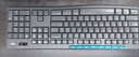 罗技（Logitech）MK275 键鼠套装 无线键鼠套装 办公键鼠套装 全尺寸 商务键鼠套装 带无线2.4G接收器 黑蓝色 实拍图