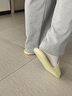 JCZS德国品牌防臭拖鞋女2025室内家居静音学生宿舍洗澡防滑eva凉拖男 白色【EVA一体成型静音不臭脚】 40-41 【标准码】 实拍图