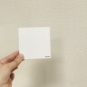 飞利浦（PHILIPS）开关插座面板奶油白家用86型墙壁暗装双控五孔带开关USB电源5孔 一开单控五孔 实拍图
