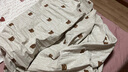 南极人（Nanjiren）纯棉四件套全棉床单三件套床上用品四件套被套200x230cm被罩被单 温暖熊【全棉质感 裸睡品质】 1.8m 床单款 四件套-被套200x230cm 实拍图