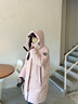 波司登2025新款羽绒服女款中长款90绒商场同款运动休闲外套B250246064DS 桃色|1409 S 160/84A 实拍图