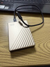 西部数据（WD）6TB 移动硬盘 type-c Ultra系列 2.5英寸 金 机械硬盘 笔记本电脑外接加密兼容Mac 大容量家庭存储 实拍图