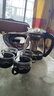 【京东物流】茶壶套装整套茶具大容量玻璃茶杯带滤网耐高温泡茶具 2000ML一壶+四杯套装 实拍图