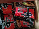 农心 辛拉面Black 豚骨汤风味方便面 袋面四连包 134g*4包夜宵泡面 实拍图