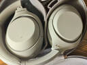 索尼（SONY） WH-1000XM4 头戴式无线耳机 蓝牙降噪耳机 网课游戏适用耳麦礼物送男女友学生 铂金银 实拍图