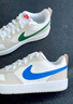 耐克（NIKE）官方NIKE COURT BOROUGH LOW 2 耐克酷菠萝大童运动鞋 HQ1189 141帆白/游戏宝蓝/白/浅土褐/峡谷绿/小径红 36 实拍图