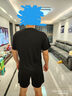 威克多（VICTOR）胜利羽毛球服短袖T-39005C黑色 透气款 2XL  实拍图