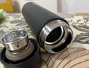 苏泊尔（SUPOR）保温杯316L不锈钢男女水杯茶水分离便携出行商务车载杯   实拍图