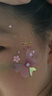 格蒙六一节舞台妆眼妆亮片亮钻星星蝴蝶贴脸化妆表演脸上贴饰+胶水 实拍图
