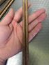 康巴赫筷子鸡翅木筷家用实木无漆无蜡筷子防滑耐高温套装10双装 实拍图