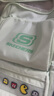 斯凯奇（Skechers）书包男女校园情侣双肩包时尚潮流大容量背包休闲运动包旅行 【淡绿色可DIY款】L424K129-01XB 实拍图
