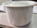 老式搪瓷碗学生宿舍泡面碗加厚超大容量家用复古风带盖带把柄饭缸 梦想还有要有的（泡面碗） 1600ml 实拍图