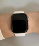 Apple/苹果 Watch Series 10 智能手表GPS款46毫米玫瑰金色铝金属表壳淡桃粉色运动型表带S/M MX293CH/B 实拍图