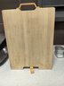 炊大皇菜板天然竹菜板旋转可立砧板自带磨刀石竹菜板40*30*2.2cm 实拍图