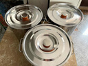 【抢完恢复原价】304商用家用不锈钢汤桶带盖米桶储水桶油圆卤桶 【破损包赔】直径40高40厘米 实拍图